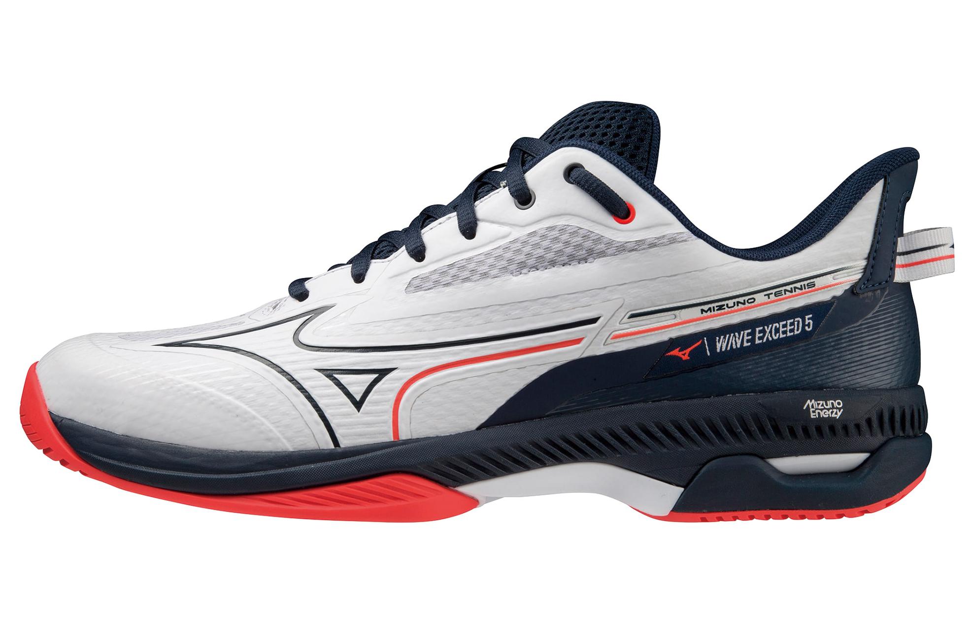 Mizuno Wave Exceed 5 Wide AC 'White Red Blue' 61GA231514