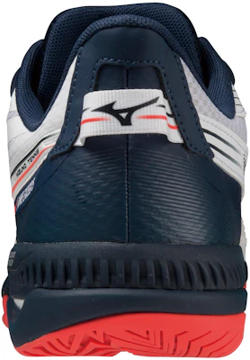 Mizuno Wave Exceed 5 Wide AC 專業舒適 防滑耐磨 低筒 網球鞋 白紅藍 Shop Mizuno Wave Exceed 5 Wide AC 專業舒適 防滑耐磨 低筒 網球鞋 白紅藍