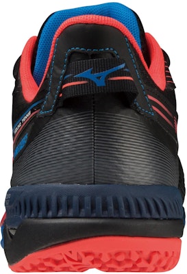 Mizuno Wave Exceed 5 OC Lebar 'Hitam Merah Biru' 61GB231310 Shop Mizuno Wave Exceed 5 OC Lebar 'Hitam Merah Biru' 61GB231310
