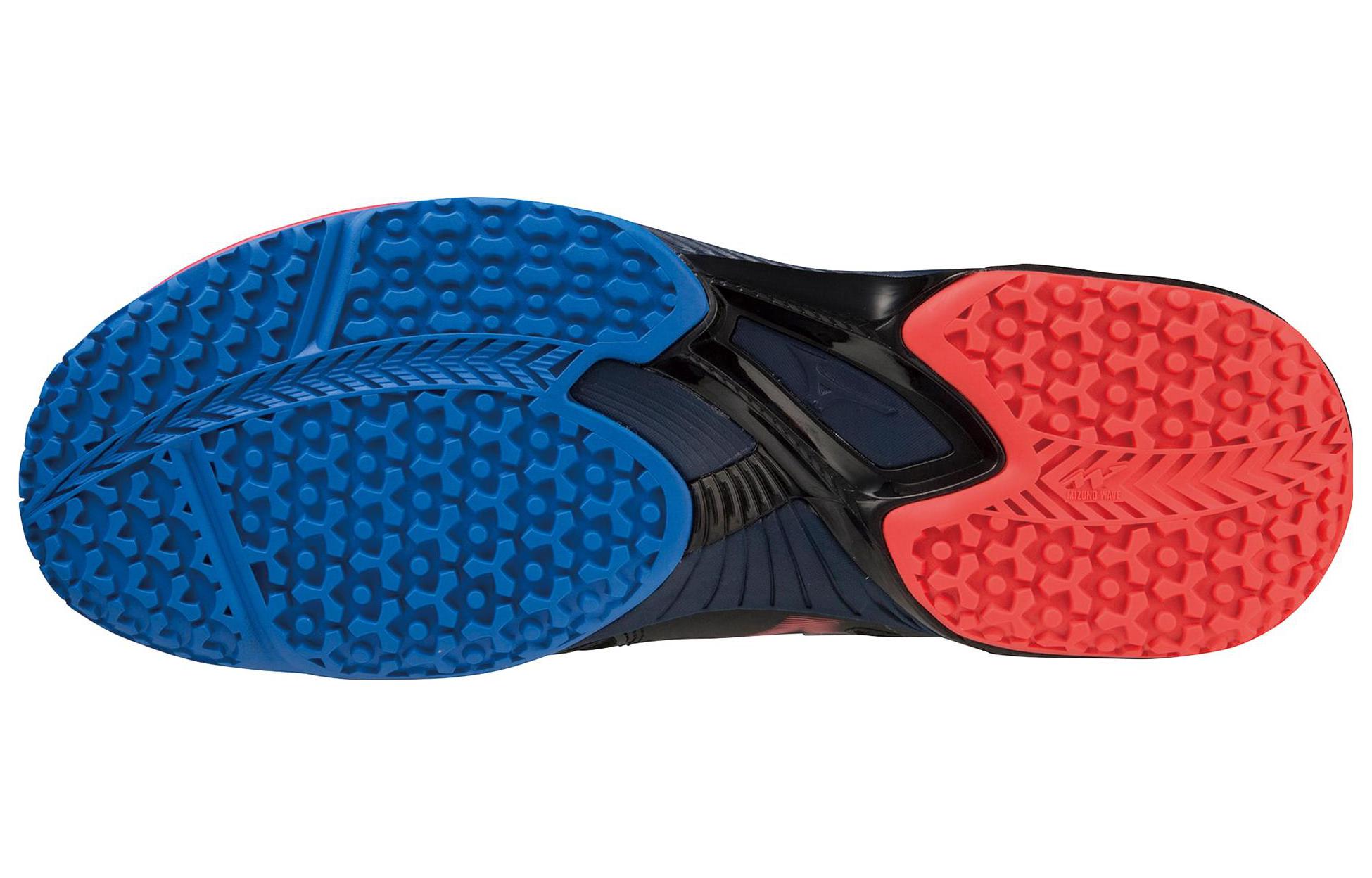 Purchase Mizuno Wave Exceed 5 Wide OC 'Black Red Blue' 61GB231310