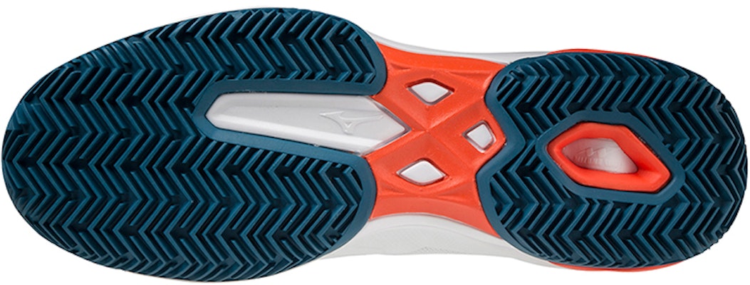 Mizuno Wave Exceed Light CC 'White Blue Orange' 61GC222030 Purchase Mizuno Wave Exceed Light CC 'White Blue Orange' 61GC222030
