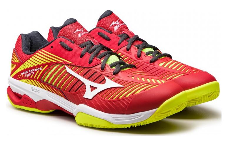Lookbook Mizuno Wave Exceed Tour 3 'Merah Kuning Putih' 61GC187462