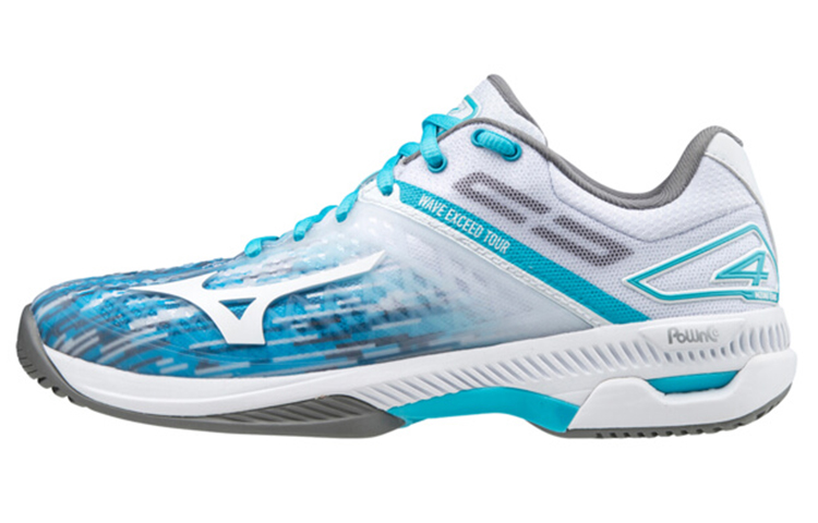 Mizuno Wave Exceed Tour 4 AC 'White Blue' 61GA207123