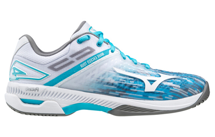 Order 미즈노 웨이브 엑시드 투어 4 AC '화이트 블루' 61GA207123