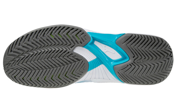 Lookbook 미즈노 웨이브 엑시드 투어 4 AC '화이트 블루' 61GA207123