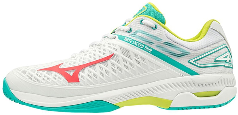 Mizuno Wave Exceed Tour 4 AC 'White Green' 61GA207662 Buy Mizuno Wave Exceed Tour 4 AC 'White Green' 61GA207662