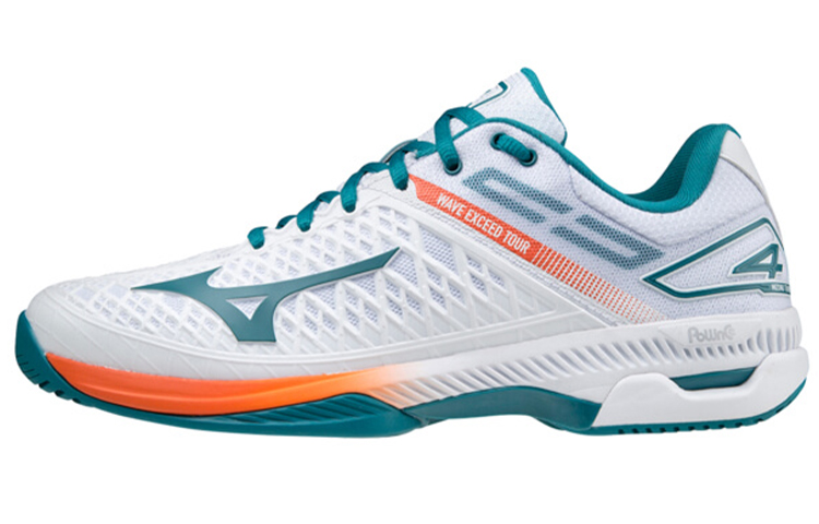 Mizuno Wave Exceed Tour 4 AC 'White Green' 61GA207085