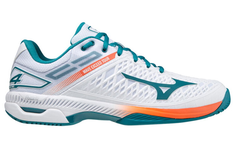 Order Mizuno Wave Exceed Tour 4 AC 'White Green' 61GA207085