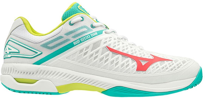 Mizuno Wave Exceed Tour 4 AC 'White Green' 61GA207662 Lookbook Mizuno Wave Exceed Tour 4 AC 'White Green' 61GA207662