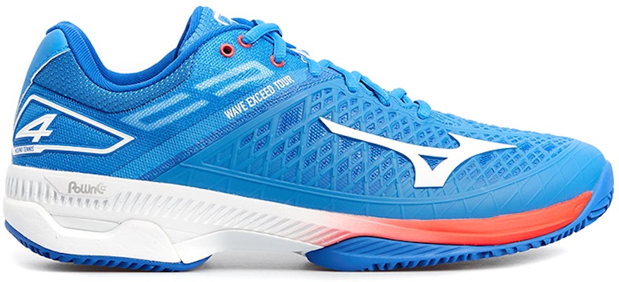 Mizuno Wave Exceed Tour4 CC 網球鞋 男女款 藍白 Order Mizuno Wave Exceed Tour4 CC 網球鞋 男女款 藍白
