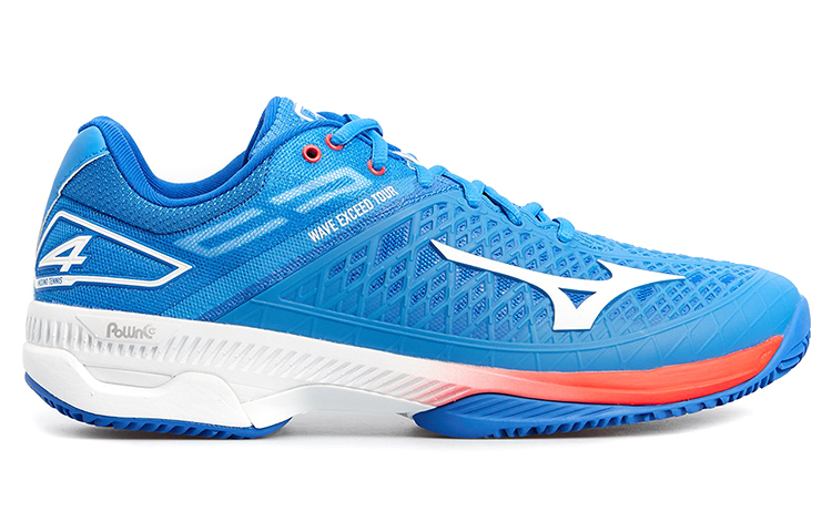 Order 미즈노 웨이브 엑시드 투어 4 CC 블루/화이트 (Mizuno Wave Exceed Tour 4 CC 블루/화이트) 61GC207422