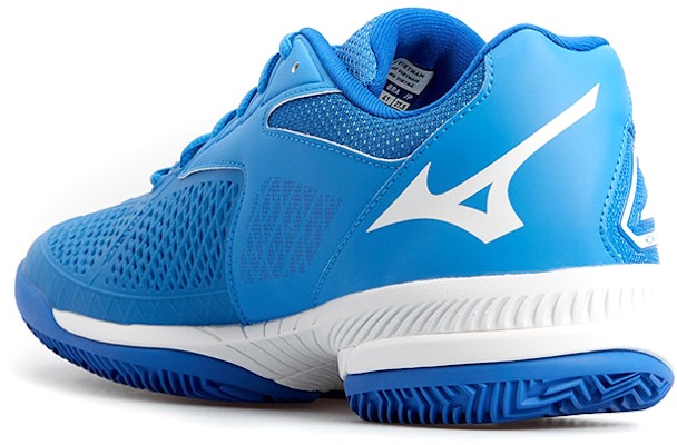 Mizuno Wave Exceed Tour4 CC 網球鞋 男女款 藍白 Shop Mizuno Wave Exceed Tour4 CC 網球鞋 男女款 藍白