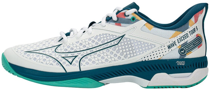 미즈노 웨이브 엑시드 투어 5 AC '화이트 블루' 61GA227030 Buy 미즈노 웨이브 엑시드 투어 5 AC '화이트 블루' 61GA227030