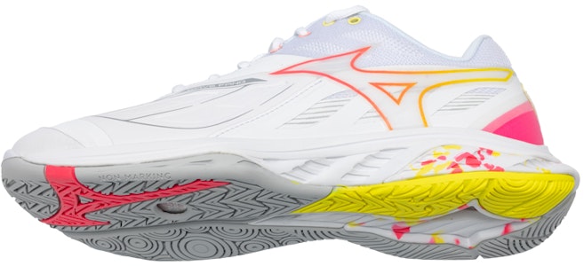Mizuno Wave Fang 2 'Blanco Rosa Rayo Neón' 71GA231322 Shop Mizuno Wave Fang 2 'Blanco Rosa Rayo Neón' 71GA231322