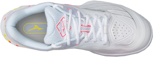 Mizuno Wave Fang 2 'Putih Pink Neon Bolt' 71GA231322 Purchase Mizuno Wave Fang 2 'Putih Pink Neon Bolt' 71GA231322