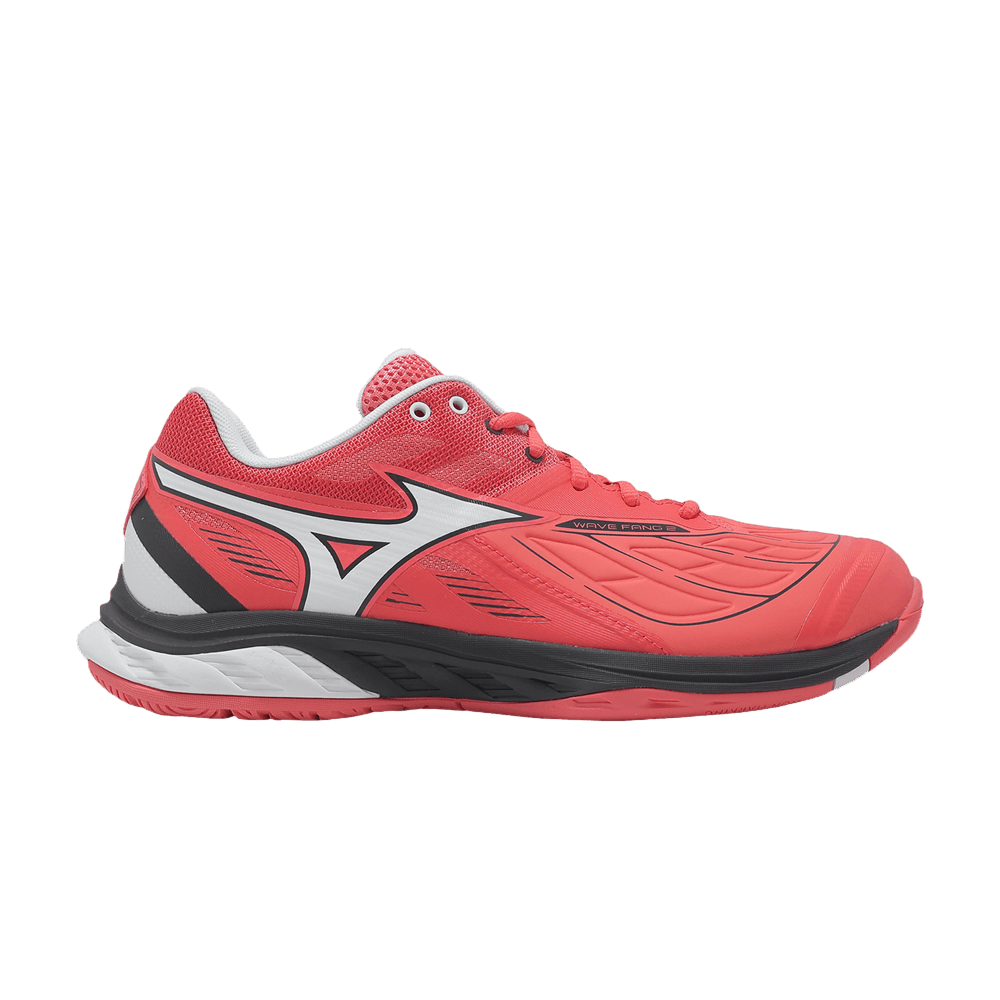 Mizuno Wave Fang 2 Wide 'Coral Red' 71GA231347