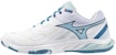 Mizuno Wave Fang 2 Wide 'Putih Biru' 71GA231311