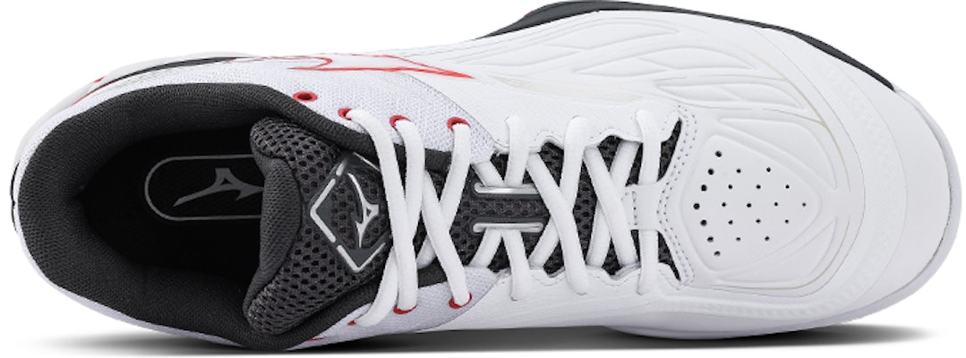 Mizuno Wave Fang 2 Wide 'Putih Merah Eboni' 71GA231303 Order Mizuno Wave Fang 2 Wide 'Putih Merah Eboni' 71GA231303