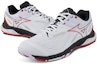 Shop Mizuno Wave Fang 2 Lebar 'Putih Merah Berseri Ebony' 71GA231303