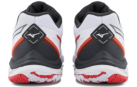 Mizuno Wave Fang 2 Ancha 'Blanco Rojo Radiante Ébano' 71GA231303 Purchase Mizuno Wave Fang 2 Ancha 'Blanco Rojo Radiante Ébano' 71GA231303