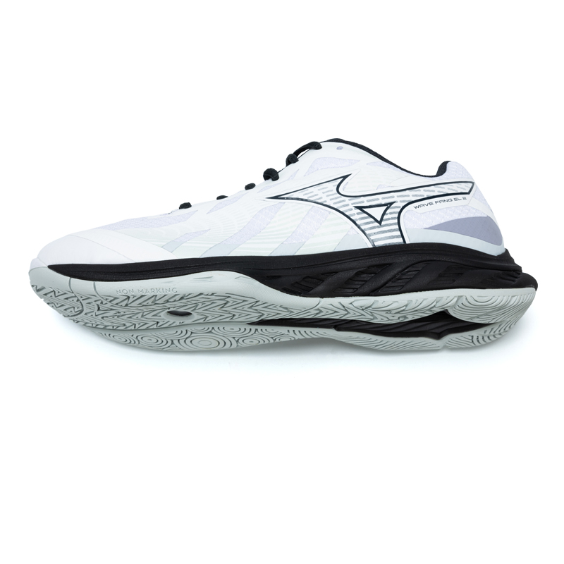 Shop Mizuno Wave Fang EL 2 Wide 'Putih Hitam' 71GA242302
