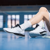 Mizuno Wave Fang EL 2 Wide 'Putih Hitam' 71GA242302 Sizing Mizuno Wave Fang EL 2 Wide 'Putih Hitam' 71GA242302