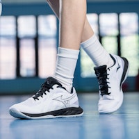 Mizuno Wave Fang EL 2 Wide 'Putih Hitam' 71GA242302 Cheap Mizuno Wave Fang EL 2 Wide 'Putih Hitam' 71GA242302