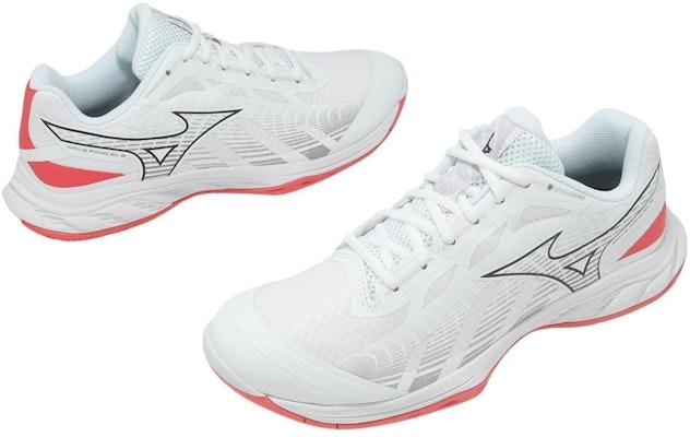 Mizuno Wave Fang EL 2 Wide 'White Coral Red' 71GA242325 Lookbook Mizuno Wave Fang EL 2 Wide 'White Coral Red' 71GA242325