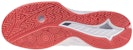 Mizuno Wave Fang EL 2 Wide 'White Coral Red' 71GA242325