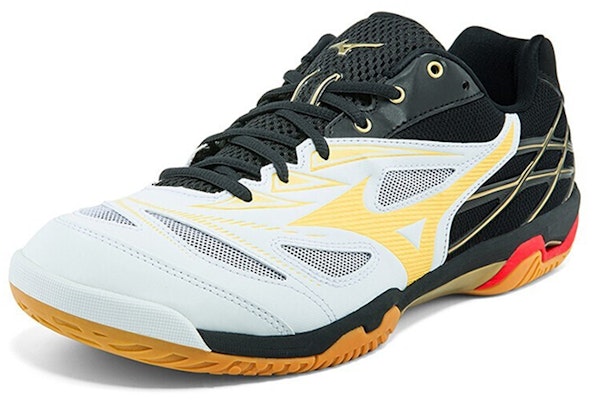 Mizuno Wave Fang Nx 耐磨低筒訓練鞋 男女同款 黑白黃 Order Mizuno Wave Fang Nx 耐磨低筒訓練鞋 男女同款 黑白黃