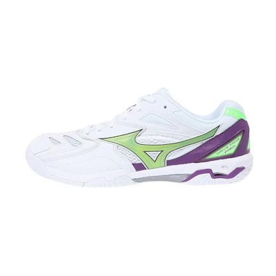 Mizuno Wave Fang Pro 'White Purple Green'