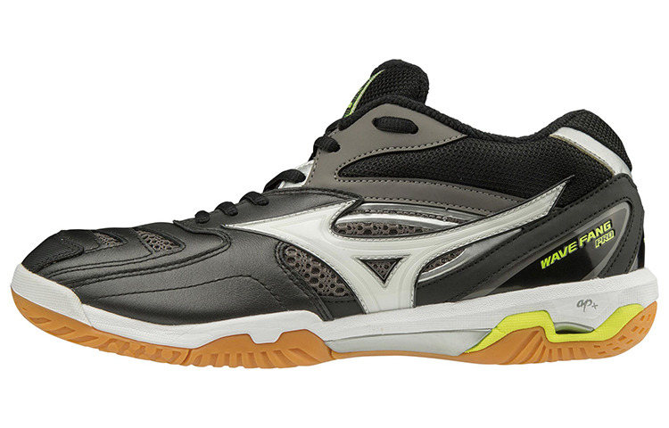 Mizuno Wave Fang Pro MID 'Black White Yellow' 71GA190301