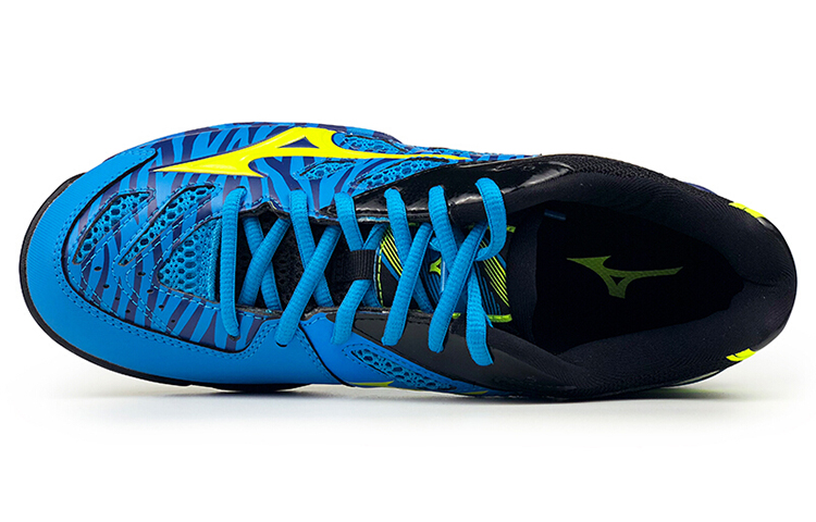 Lookbook Mizuno Wave Fang SS2 'Blue Yellow' 71GA171047
