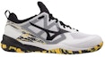 Order Mizuno Wave Fang Zero 'Hitam Putih Kuning' 71GA219000