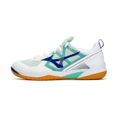Mizuno Wave Fang Zero 'White Teal Orange'