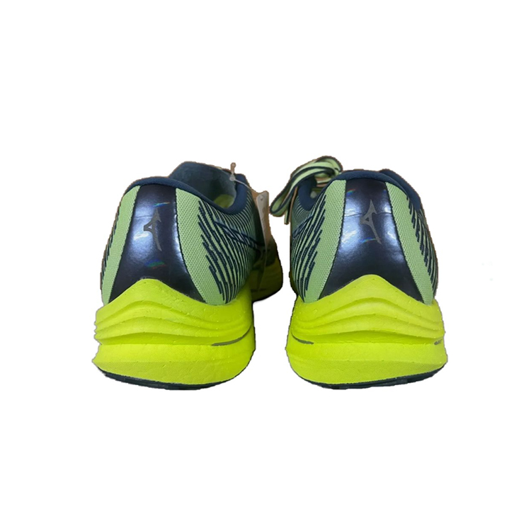 Shop Mizuno Wave Fang Zero 耐磨透氣 低筒 羽球鞋 女款 灰黃