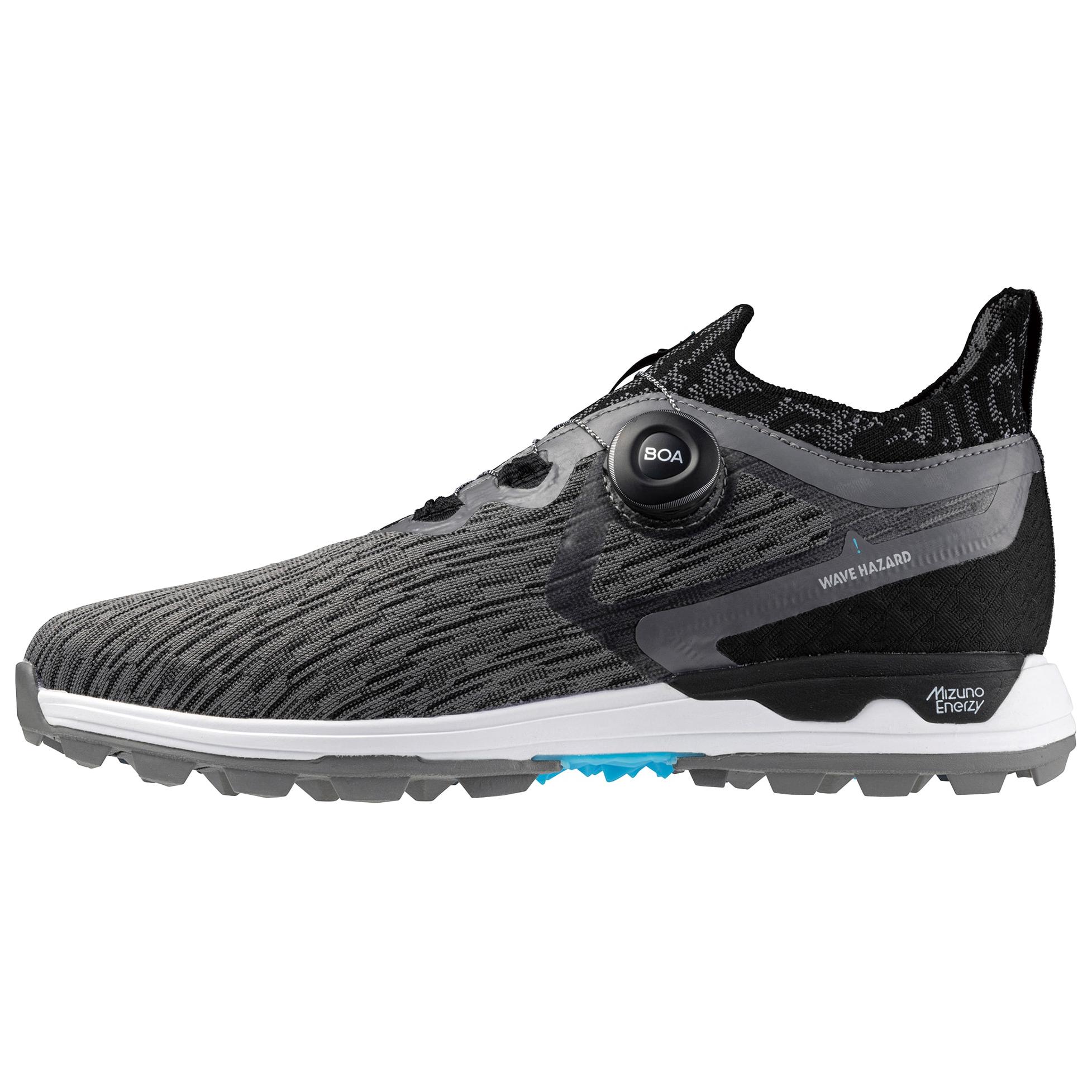 Mizuno Wave Hazard WG BOA 3E Wide 'Black Grey White' 51GM237009