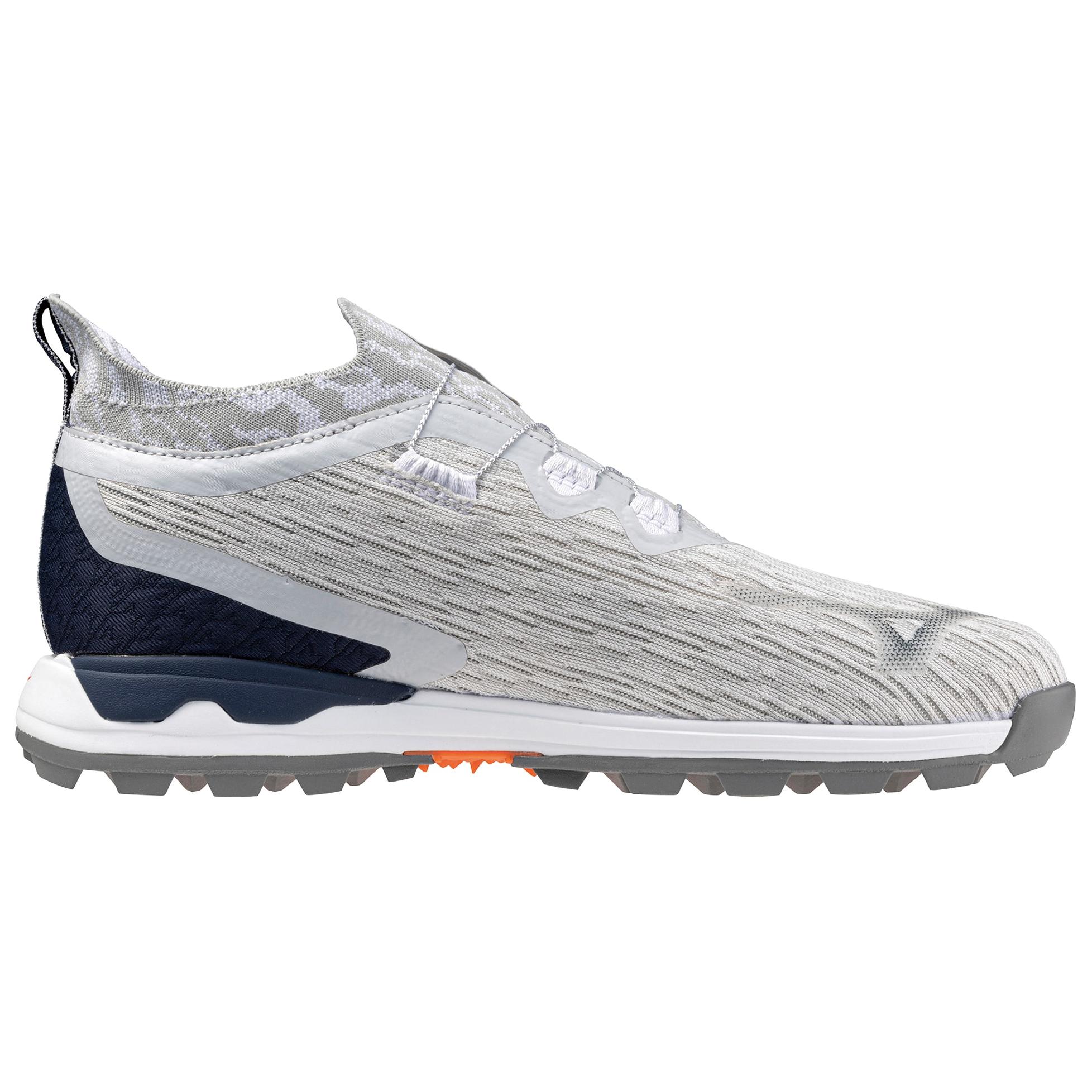 Order Mizuno Wave Hazard WG BOA 3E Lebar ''Putih Pudar Navy'' 51GM237014