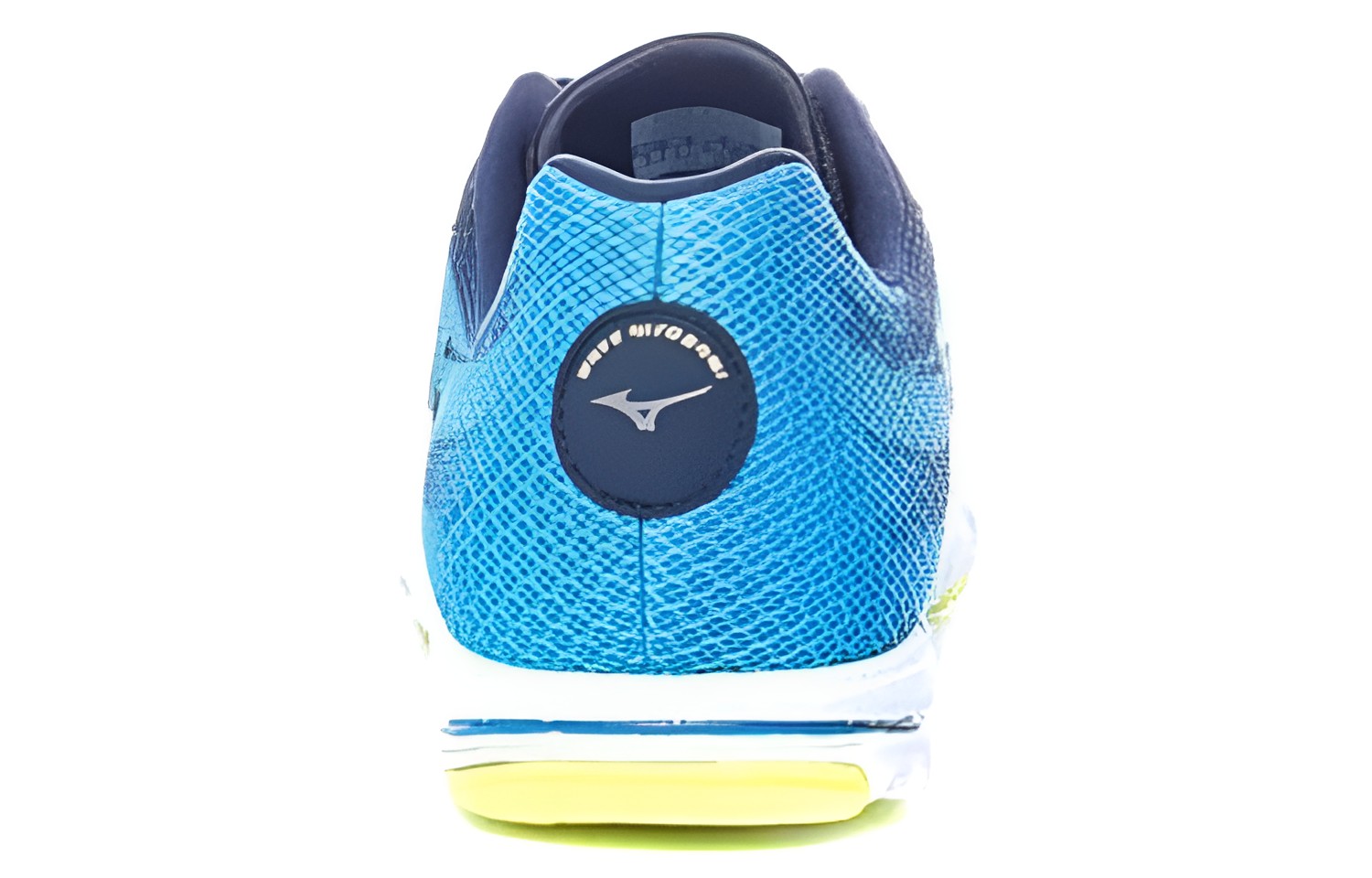 Mizuno Wave Hitogami 3 Low Tops Wear-resistant Blue White Yellow 圖 4