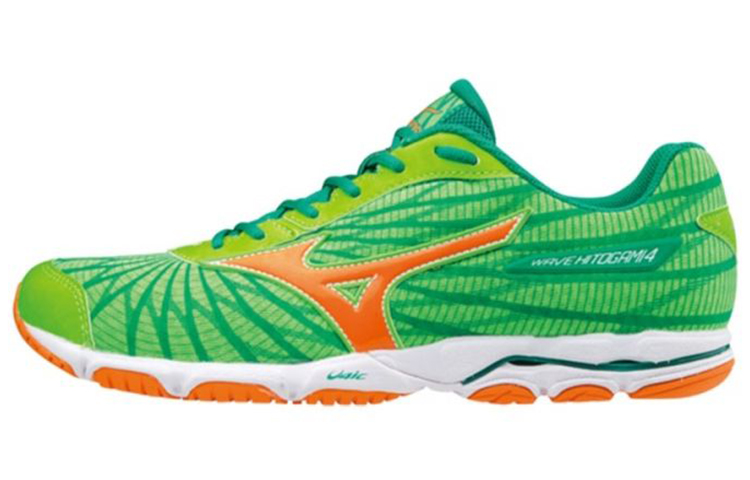 Mizuno Wave Hitogami 4 'Green Orange' J1GC178053