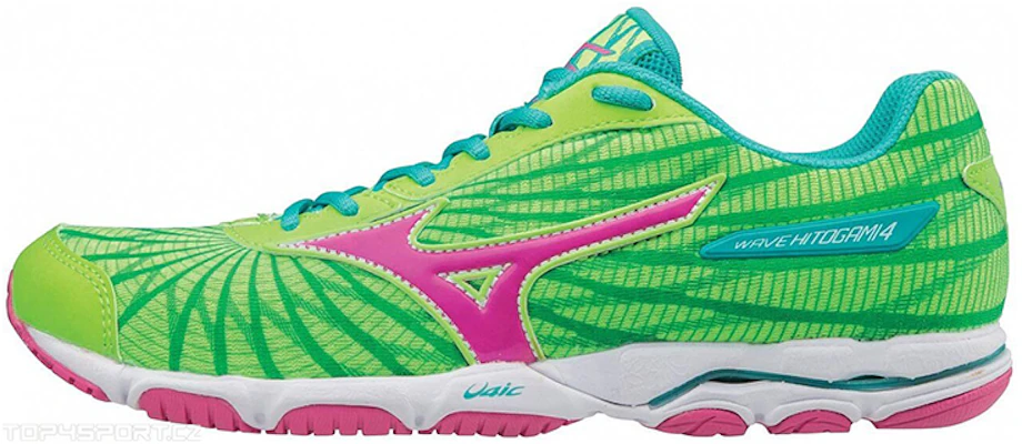 ミズノ ウェーブ ヒトガミ 4 軽量 グリーン ピンク J1GD178065 Buy ミズノ ウェーブ ヒトガミ 4 軽量 グリーン ピンク J1GD178065