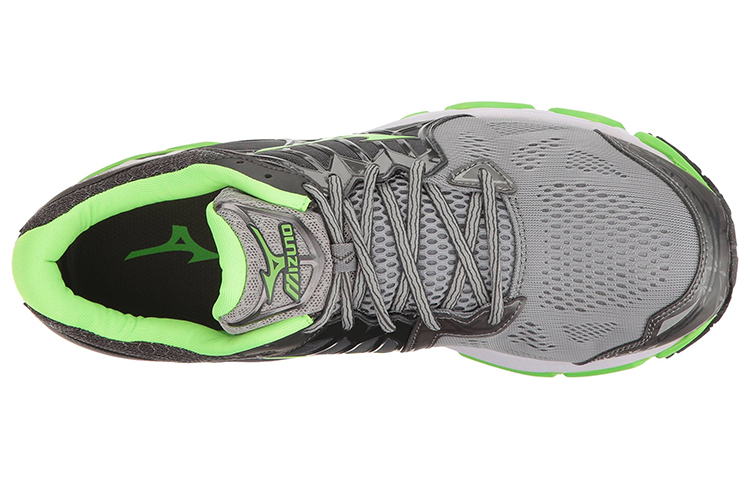 Shop Mizuno Wave Horizon 5 Low Tops Lightweight Gray Green J1GC172641