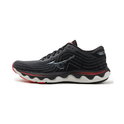 Mizuno Wave Horizon 6 'Black Grey Red'
