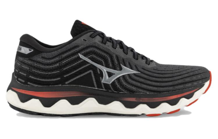 Order Mizuno Wave Horizon 6 'Hitam Kelabu Merah' J1GC222612