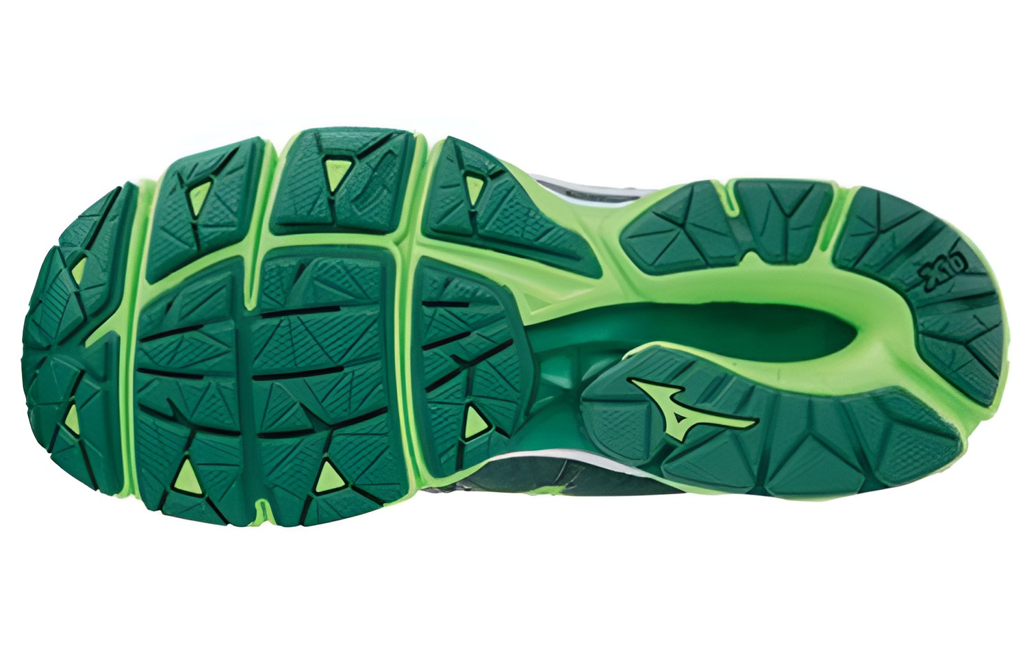 Shop Mizuno Wave Horizon 'Hijau Gecko' J1GC172646