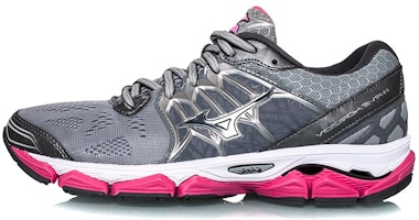 Mizuno Wave Horizon Low Tops Wear-resistant Gray Pink White J1GD172622 Mizuno Wave Horizon Low Tops Wear-resistant Gray Pink White J1GD172622
