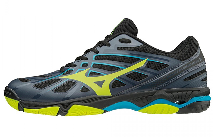 Mizuno Wave Hurricane 3 'Black Green' V1GA174047