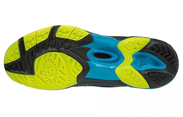 Shop Mizuno Wave Hurricane 3 ''Noir Vert'' V1GA174047