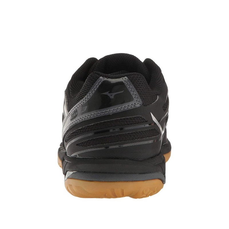Lookbook Mizuno Wave Hurricane 3 ''Schwarz Gum'' V1GC174003