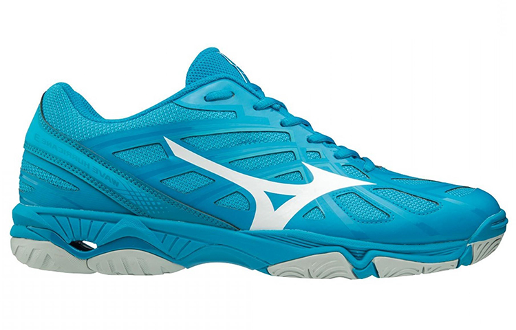 Order Mizuno Wave Hurricane 3 ''Blauw'' Sneakers V1GA174098